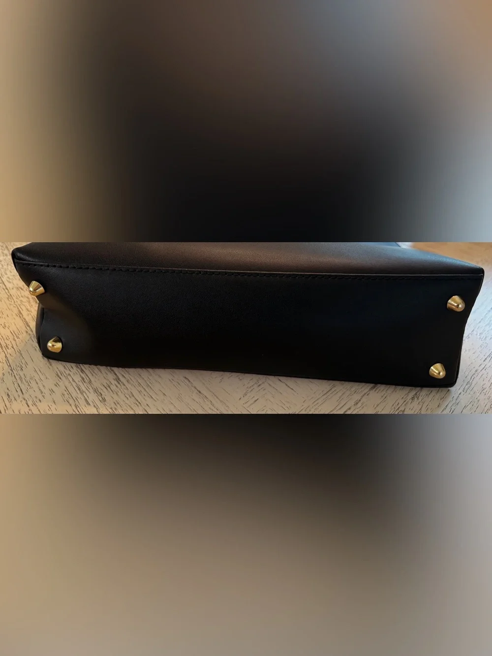 Divina Firenze Black Shoulder Hobo Bag Made in Italy